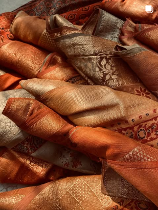 Artisan hand block printing in Bagru Jaipur workshop